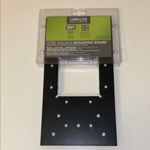 Gibraltar Steel Mailbox Mounting Board